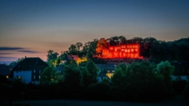 Illuminierte Heldenburg bei der Night of Light 2020, Bild 1