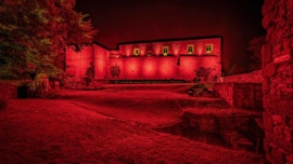 Illuminierte Heldenburg bei der Night of Light 2020, Bild 9