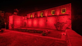 Illuminierte Heldenburg bei der Night of Light 2020, Bild 14