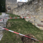 Der neue Fahnenmast auf der Heldenburg, Ansicht 2