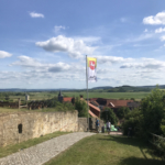 Der neue Fahnenmast auf der Heldenburg, Ansicht 6