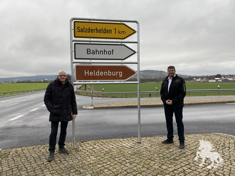 Der Weg zur Heldenburg