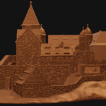 Planung des Bronzemodells der Heldenburg, Bild 21