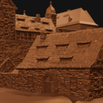 Planung des Bronzemodells der Heldenburg, Bild 17
